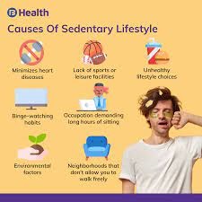 Body shape and health for sedentary lifestyle